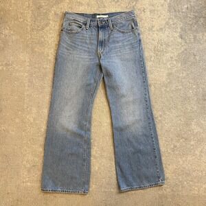 Levis 94 Baggy Bootcut Jeans Womens 29x31 Blue High Rise 100% Cotton Denim